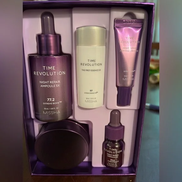 Missha Time Revolution Night Repair Ampoule Set - Picture 8 of 11